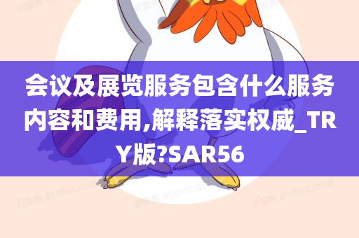 会议及展览服务包含什么服务内容和费用,解释落实权威_TRY版?SAR56