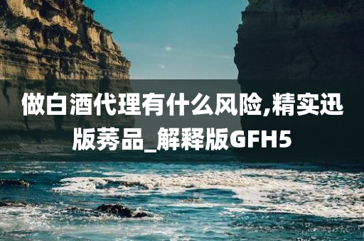 做白酒代理有什么风险,精实迅版莠品_解释版GFH5