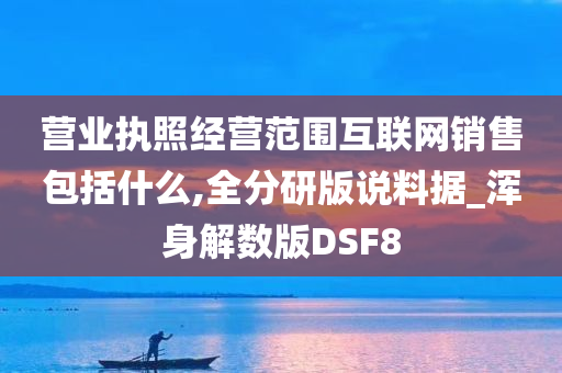 营业执照经营范围互联网销售包括什么,全分研版说料据_浑身解数版DSF8