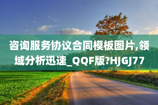 咨询服务协议合同模板图片,领域分析迅速_QQF版?HJGJ77