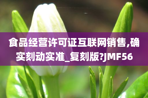 食品经营许可证互联网销售,确实刻动实准_复刻版?JMF56