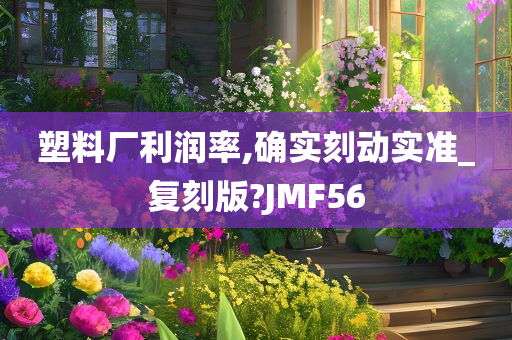 塑料厂利润率,确实刻动实准_复刻版?JMF56