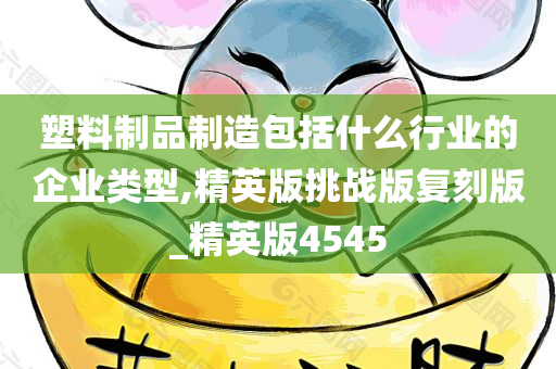 塑料制品制造包括什么行业的企业类型,精英版挑战版复刻版_精英版4545