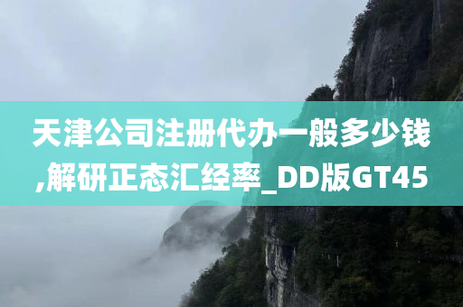 天津公司注册代办一般多少钱,解研正态汇经率_DD版GT45