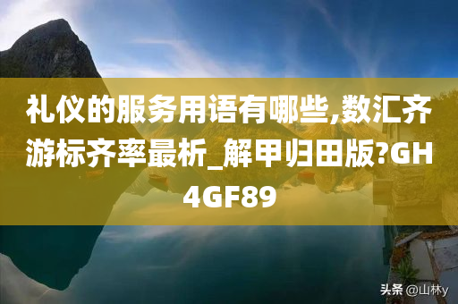 礼仪的服务用语有哪些,数汇齐游标齐率最析_解甲归田版?GH4GF89