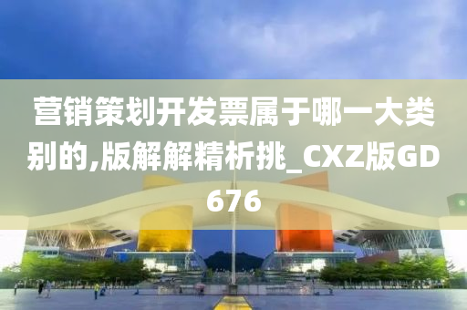 营销策划开发票属于哪一大类别的,版解解精析挑_CXZ版GD676