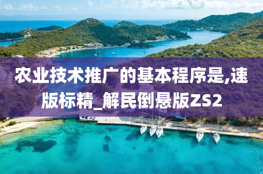 农业技术推广的基本程序是,速版标精_解民倒悬版ZS2