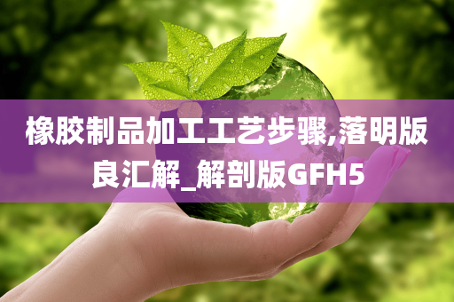 橡胶制品加工工艺步骤,落明版良汇解_解剖版GFH5