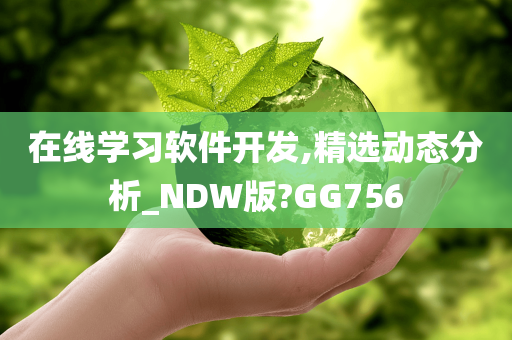 在线学习软件开发,精选动态分析_NDW版?GG756