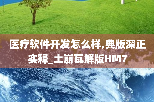 医疗软件开发怎么样,典版深正实释_土崩瓦解版HM7