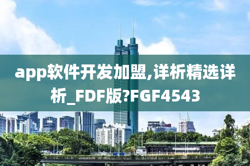 app软件开发加盟,详析精选详析_FDF版?FGF4543