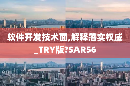 软件开发技术面,解释落实权威_TRY版?SAR56