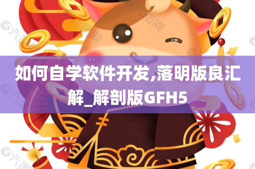 如何自学软件开发,落明版良汇解_解剖版GFH5