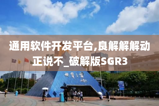 通用软件开发平台,良解解解动正说不_破解版SGR3