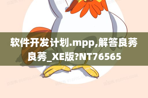 软件开发计划.mpp,解答良莠良莠_XE版?NT76565