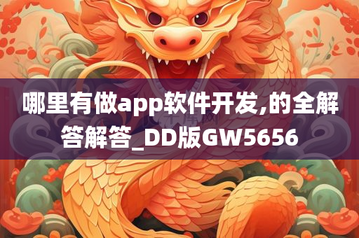 哪里有做app软件开发,的全解答解答_DD版GW5656