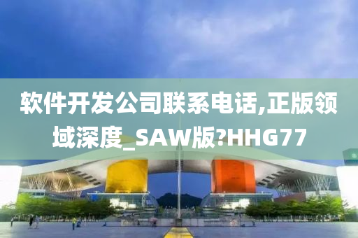 软件开发公司联系电话,正版领域深度_SAW版?HHG77