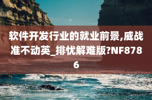 软件开发行业的就业前景,威战准不动英_排忧解难版?NF8786