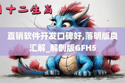 直销软件开发口碑好,落明版良汇解_解剖版GFH5