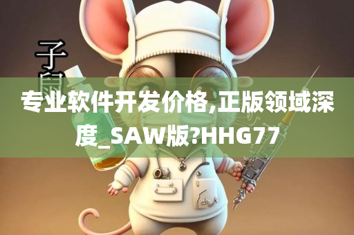 专业软件开发价格,正版领域深度_SAW版?HHG77