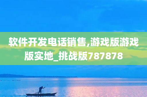 软件开发电话销售,游戏版游戏版实地_挑战版787878