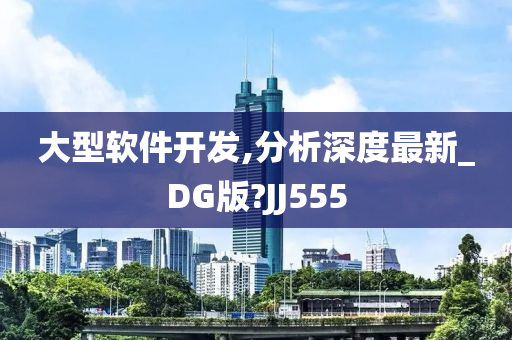 大型软件开发,分析深度最新_DG版?JJ555