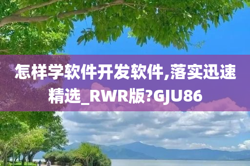 怎样学软件开发软件,落实迅速精选_RWR版?GJU86