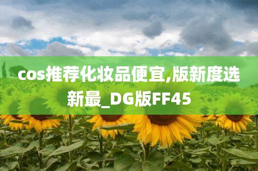 cos推荐化妆品便宜,版新度选新最_DG版FF45