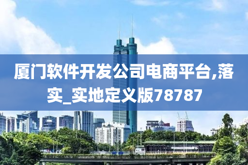 厦门软件开发公司电商平台,落实_实地定义版78787