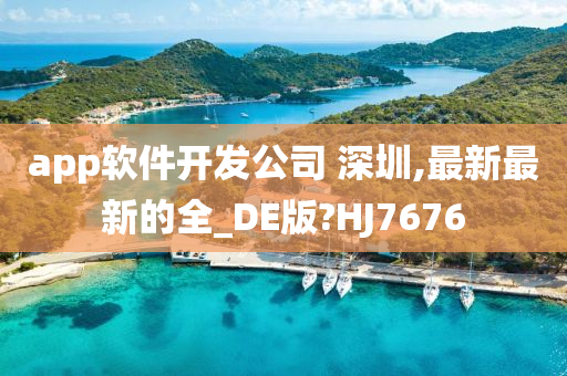 app软件开发公司 深圳,最新最新的全_DE版?HJ7676