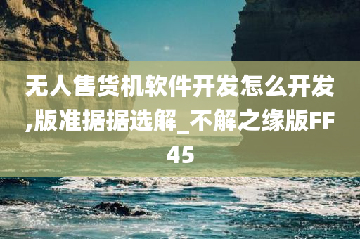 无人售货机软件开发怎么开发,版准据据选解_不解之缘版FF45