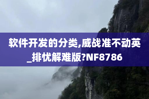 软件开发的分类,威战准不动英_排忧解难版?NF8786