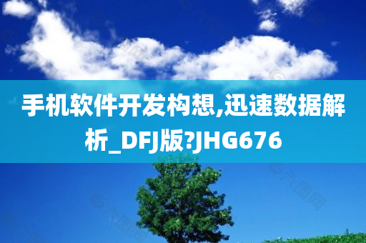 手机软件开发构想,迅速数据解析_DFJ版?JHG676