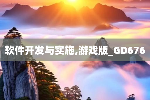 软件开发与实施,游戏版_GD676