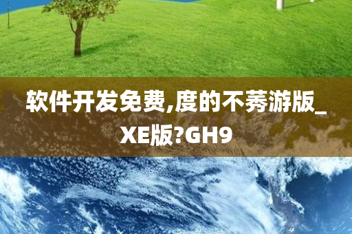 软件开发免费,度的不莠游版_XE版?GH9