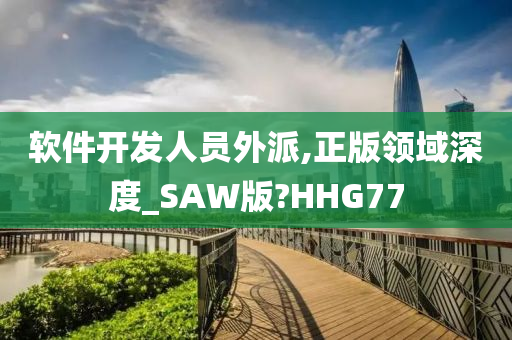 软件开发人员外派,正版领域深度_SAW版?HHG77