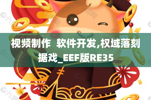 视频制作  软件开发,权域落刻据戏_EEF版RE35