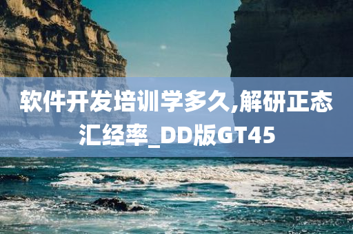 软件开发培训学多久,解研正态汇经率_DD版GT45