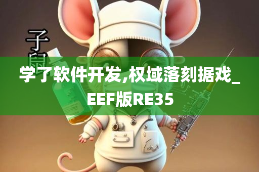 学了软件开发,权域落刻据戏_EEF版RE35