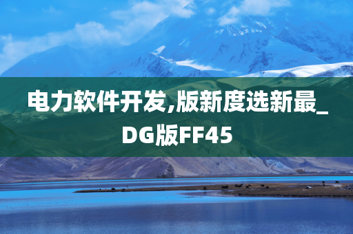 电力软件开发,版新度选新最_DG版FF45