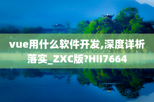 vue用什么软件开发,深度详析落实_ZXC版?HII7664