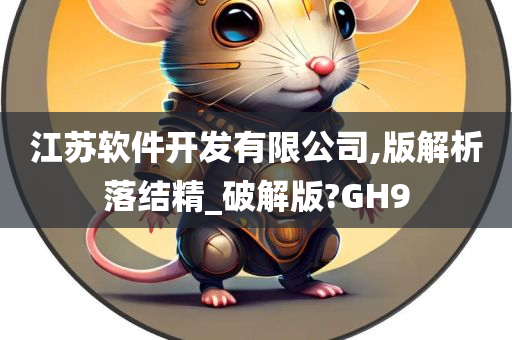 江苏软件开发有限公司,版解析落结精_破解版?GH9