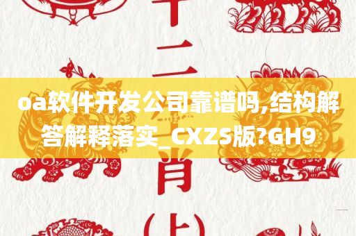 oa软件开发公司靠谱吗,结构解答解释落实_CXZS版?GH9