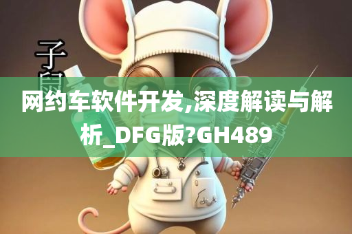 网约车软件开发,深度解读与解析_DFG版?GH489