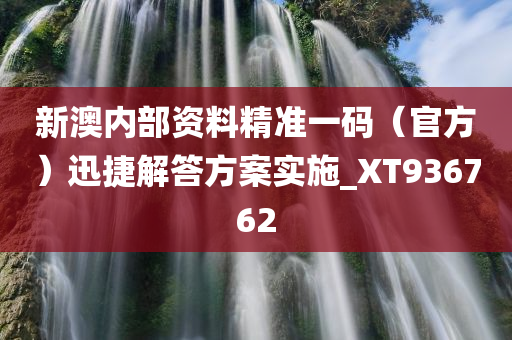 新澳内部资料精准一码（官方）迅捷解答方案实施_XT936762