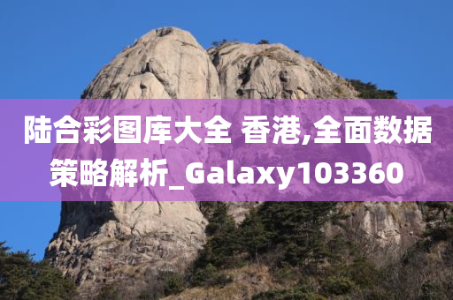 陆合彩图库大全 香港,全面数据策略解析_Galaxy103360