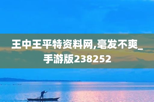 王中王平特资料网,毫发不爽_手游版238252