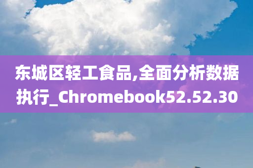 东城区轻工食品,全面分析数据执行_Chromebook52.52.30