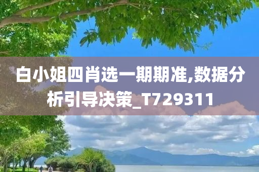 白小姐四肖选一期期准,数据分析引导决策_T729311