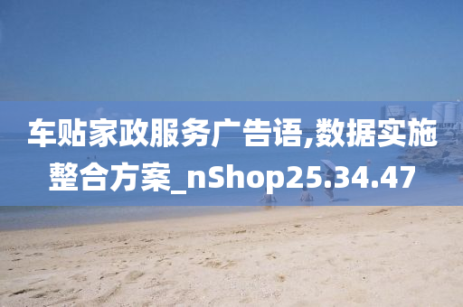 车贴家政服务广告语,数据实施整合方案_nShop25.34.47